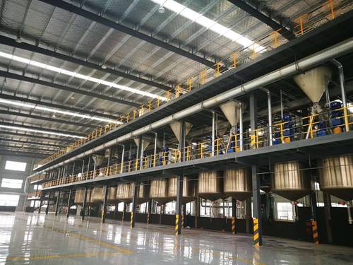 Latest company case about ​​30,000-100,000 Tons/year True Stone Paint Production Line​