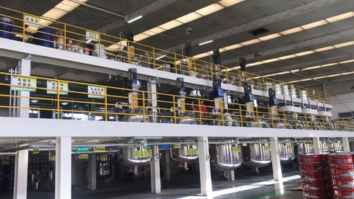 Latest company case about A 20,000-20,000-ton multi-color coating production line