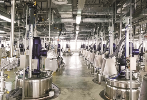 Latest company case about Ink production line
