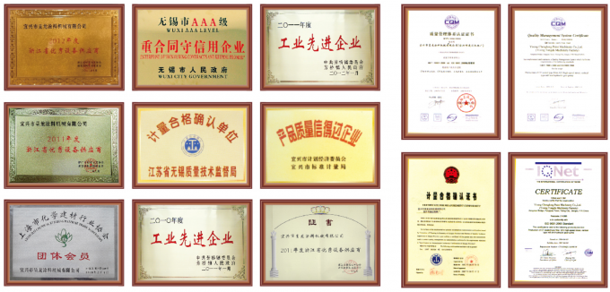 Yixing Chenglong Coatings Machinery Co., LTD Quality Control