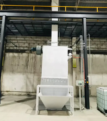 The Powder Intermediate Silo Is Applied In The Chemical Rubber Industry