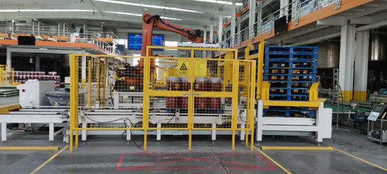 The Original Manufacturer Of The Fully Automatic Palletizing Robot For Food Factories, Which Automatically Palletizes Cartons To Pallets