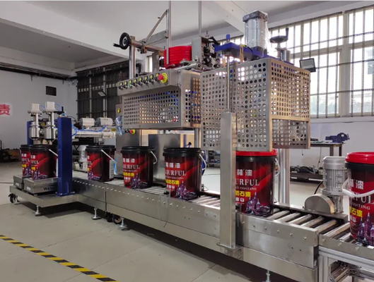 The Filling Machine Series Is Suitable For Small-Mouthed Four-Barrel Filling